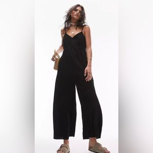 ASOS black airy jumpsuit